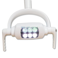 Dental lampa indukcyjna LED doustna lampka operacyjna na fotel dentystyczny z czujnikiem przełącznik ręczny wybielanie zębów 1